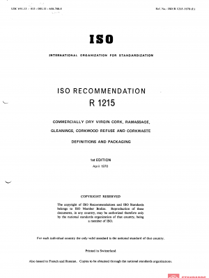 ISO/R 1215:1970 PDF