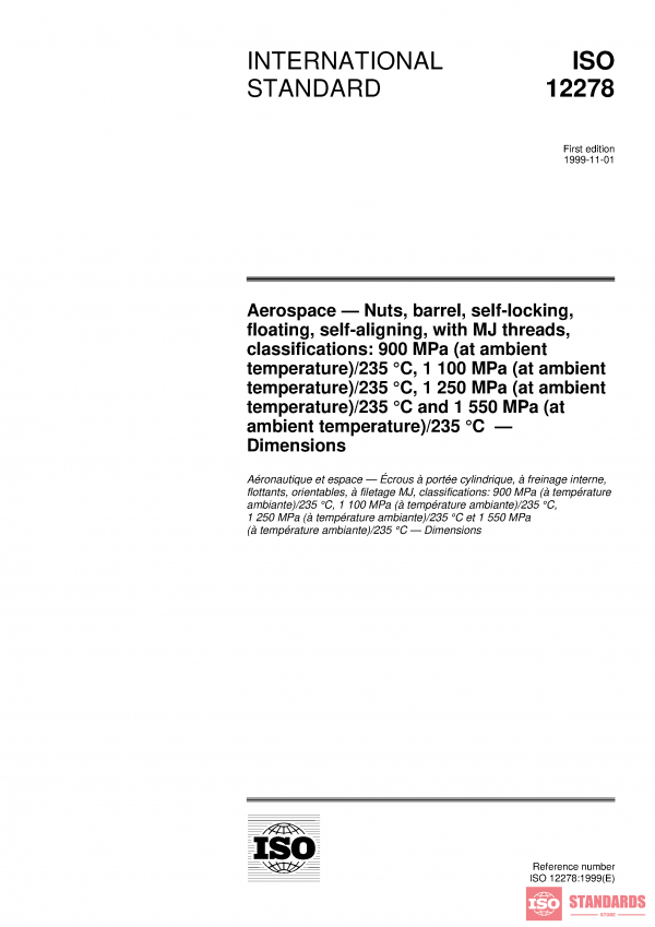 ISO 12278:1999 PDF