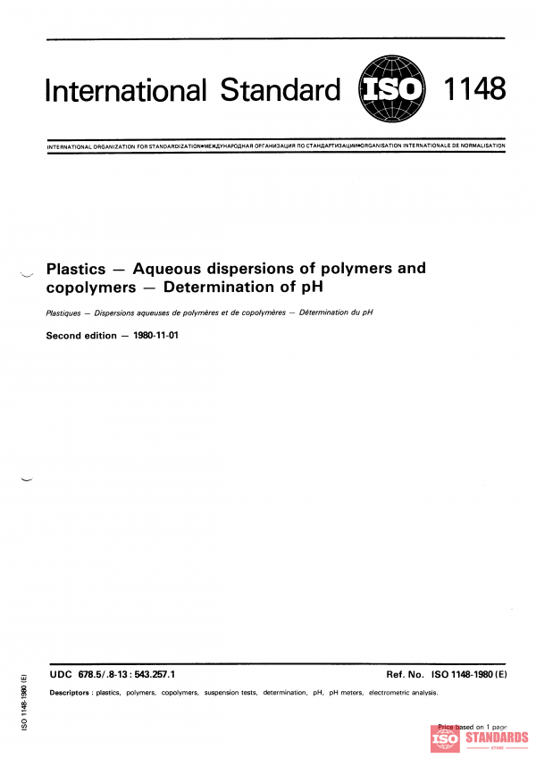 ISO 1148:1980 PDF