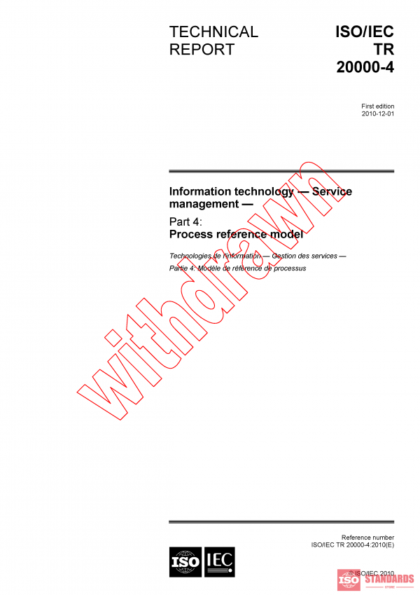 ISO/IEC TR 20000-4:2010 PDF