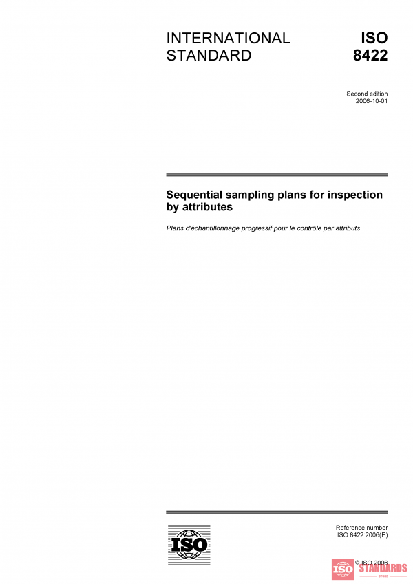 ISO 8422:2006 PDF