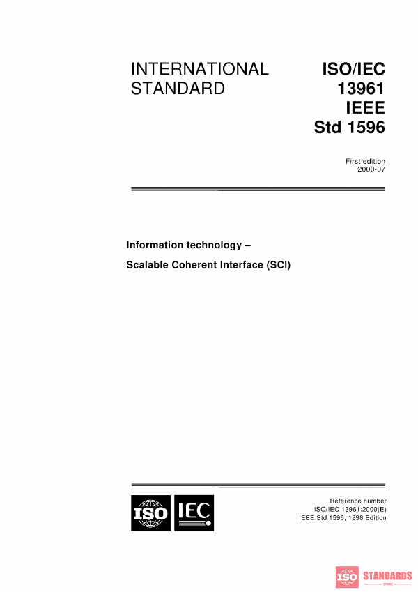 ISO/IEC 13961:2000 PDF