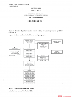 ISO/IEC 11801-3:2017/COR1:2018 PDF
