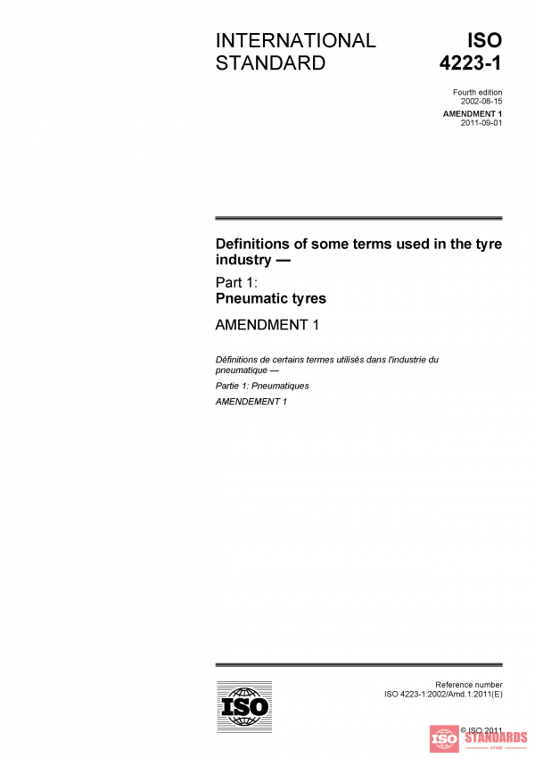 ISO 4223-1:2002/Amd 1:2011 PDF