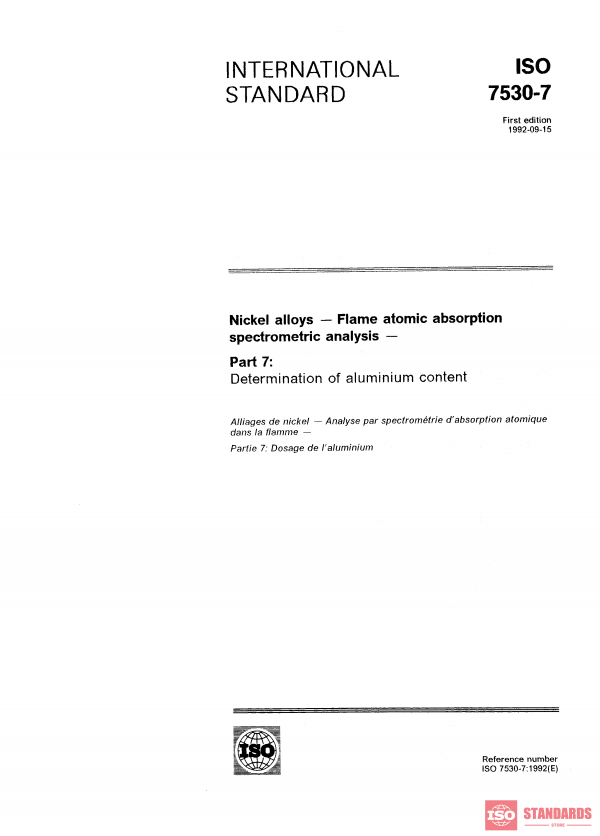ISO 7530-7:1992 PDF