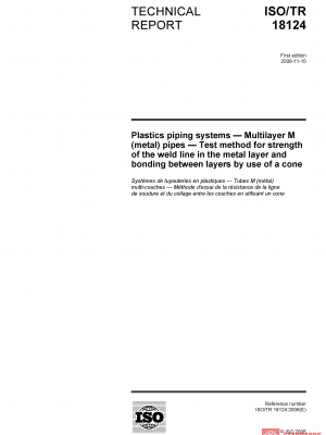 ISO/TR 18124:2006 PDF