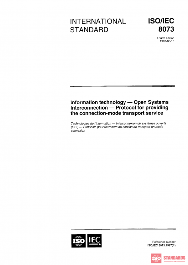 ISO/IEC 8073:1997 PDF
