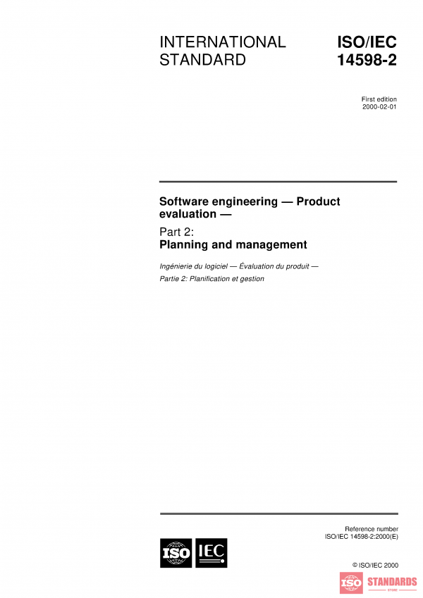 ISO/IEC 14598-2:2000 PDF