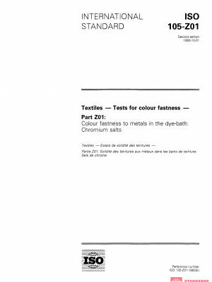 ISO 105-Z01:1993 PDF