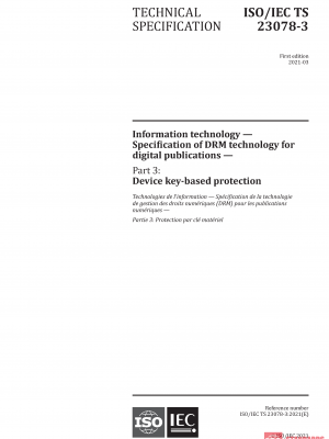 ISO/IEC TS 23078-3:2021 PDF