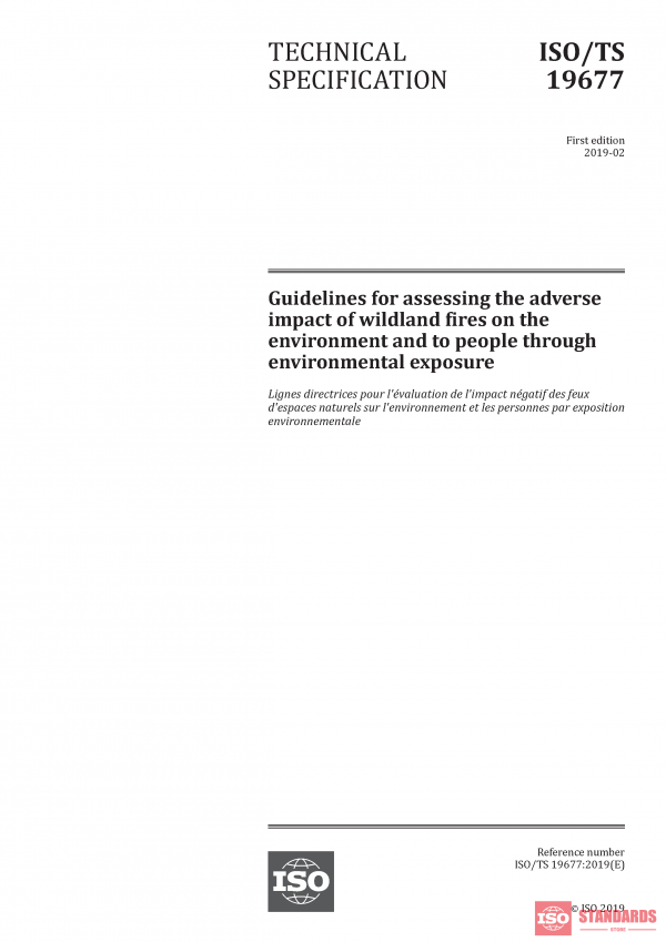 ISO/TS 19677:2019 PDF