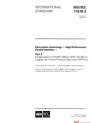 ISO/IEC 11518-3:1996 PDF