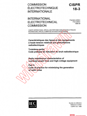 CISPR 18-3:1986 PDF