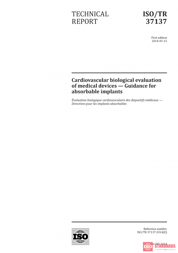 ISO/TR 37137:2014 PDF