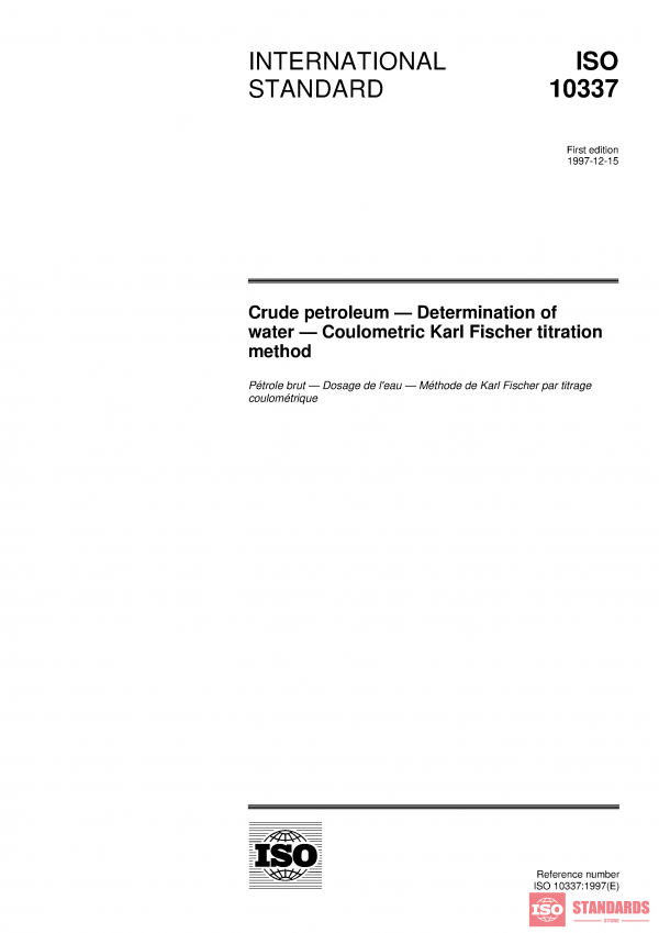 ISO 10337:1997 PDF