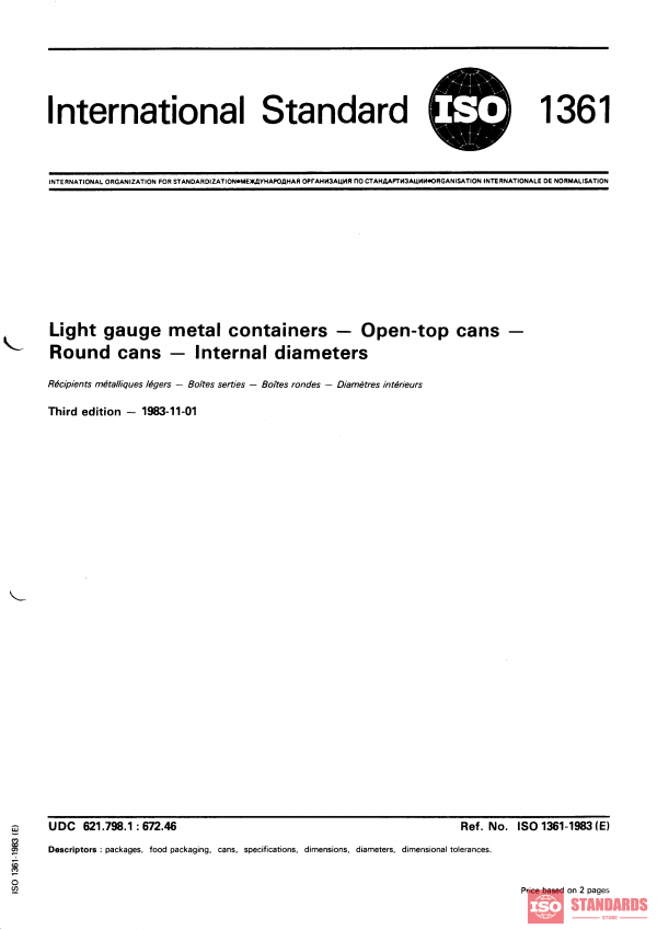 ISO 1361:1983 PDF