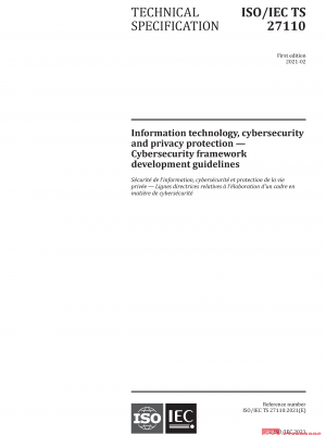 ISO/IEC TS 27110:2021 PDF