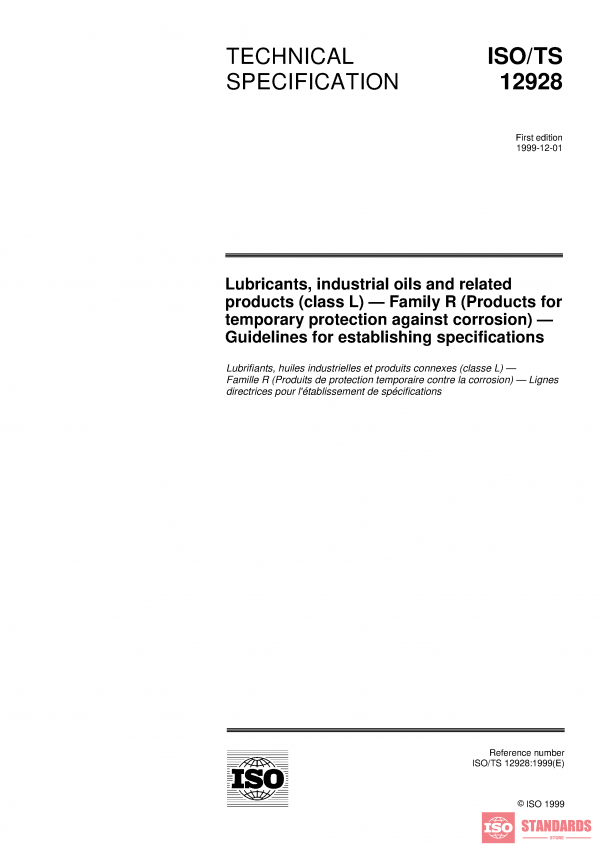 ISO/TS 12928:1999 PDF