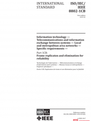ISO/IEC/IEEE 8802-1CB:2019 PDF