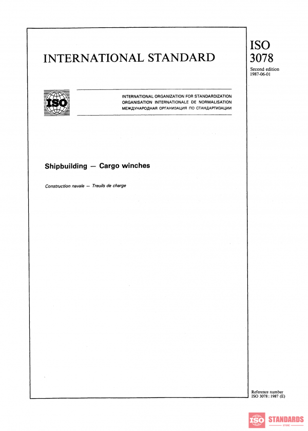 ISO 3078:1987 PDF