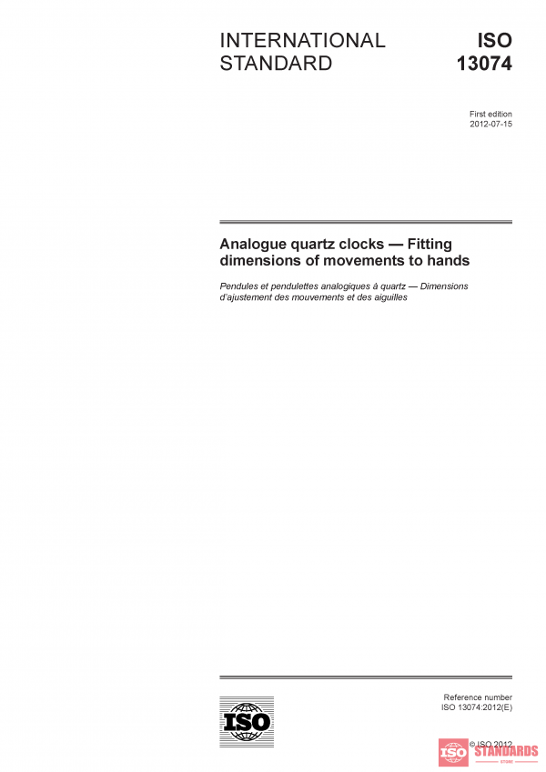 ISO 13074:2012 PDF