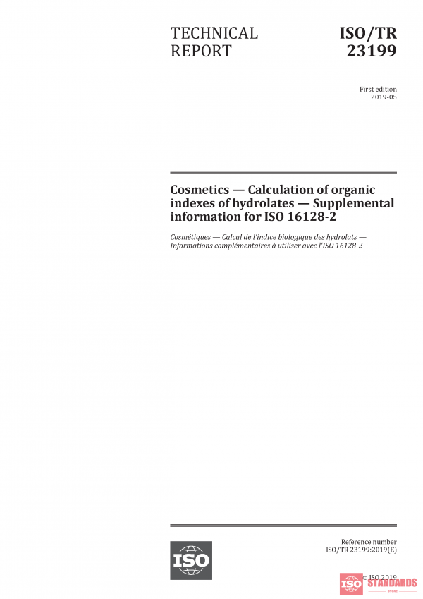 ISO/TR 23199:2019 PDF