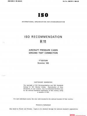 ISO/R 11:1954 PDF
