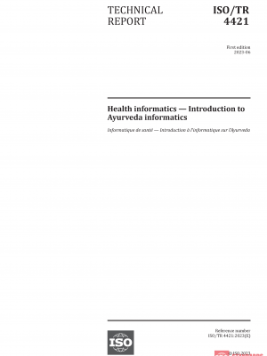 ISO/TR 4421:2023 PDF