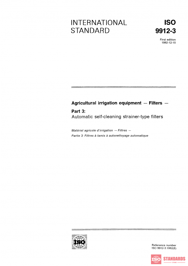 ISO 9912-3:1992 PDF