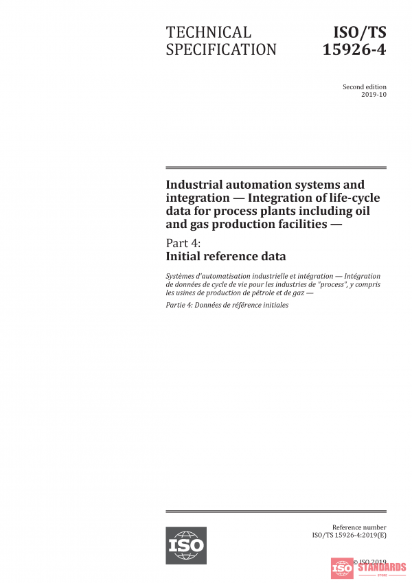 ISO/TS 15926-4:2019 PDF