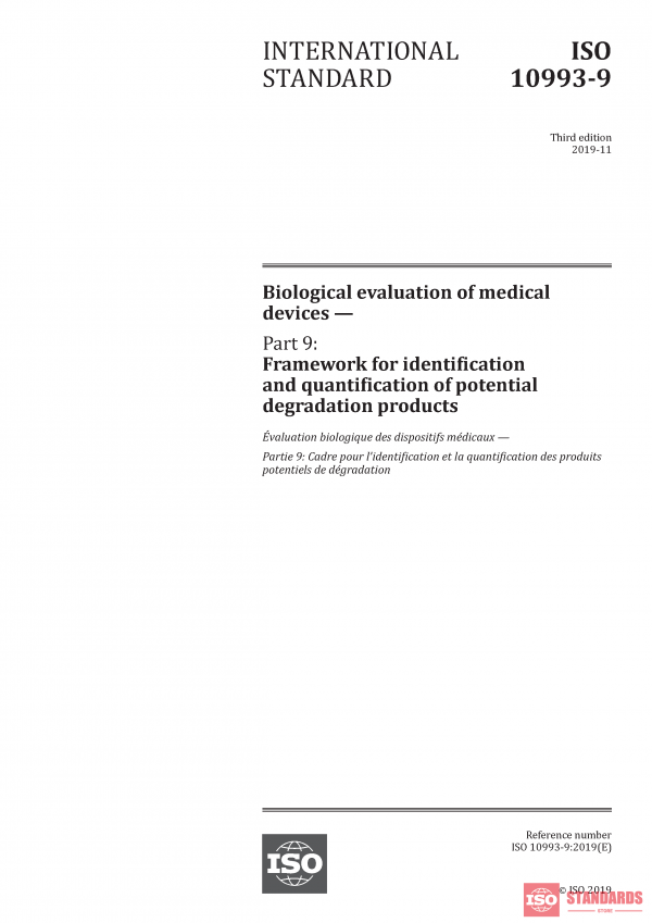 ISO 10993-9:2019 PDF