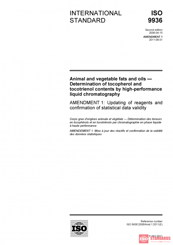 ISO 9936:2006/Amd 1:2011 PDF