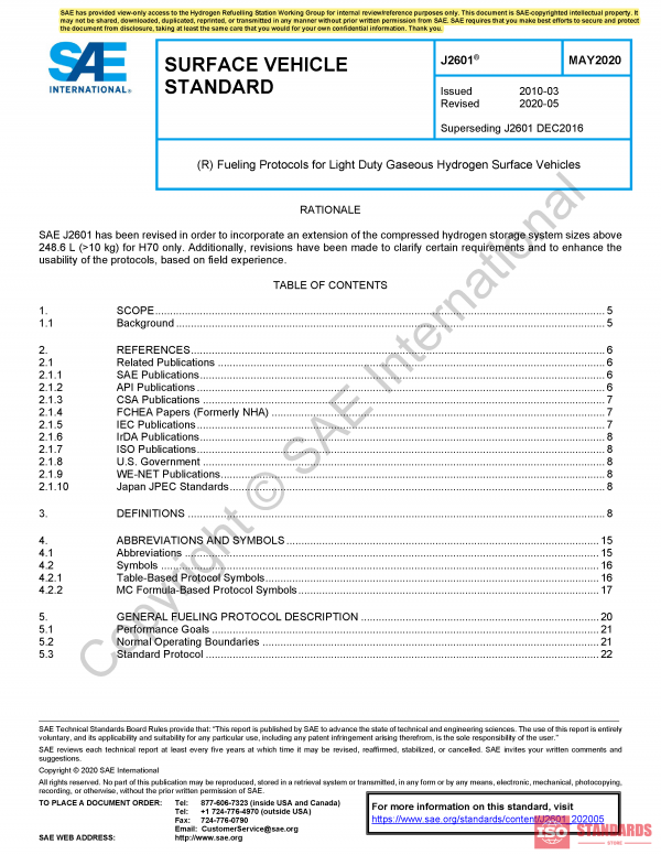 SAE 2601 :2020 PDF