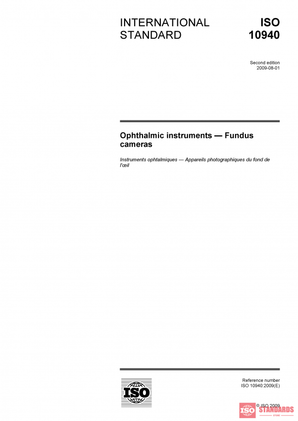 ISO 10940:2009 PDF