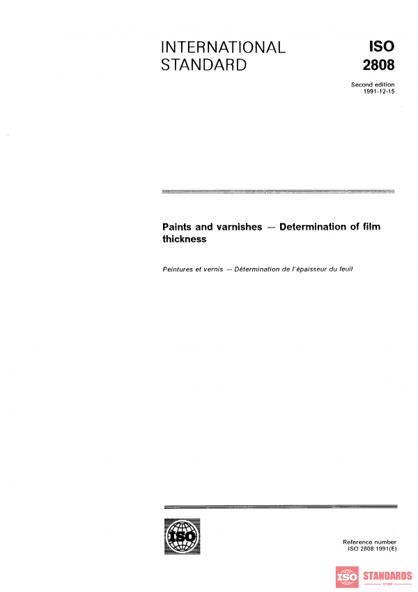 ISO 2808:1991 PDF