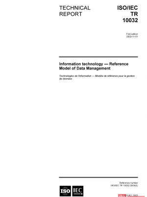 ISO/IEC TR 10032:2003 PDF