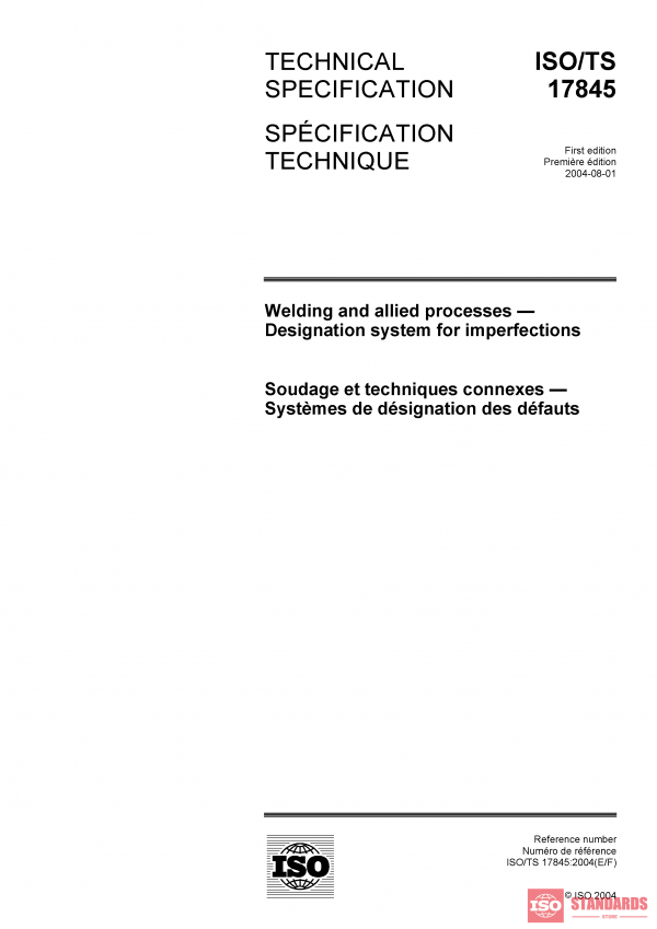 ISO/TS 17845:2004 PDF