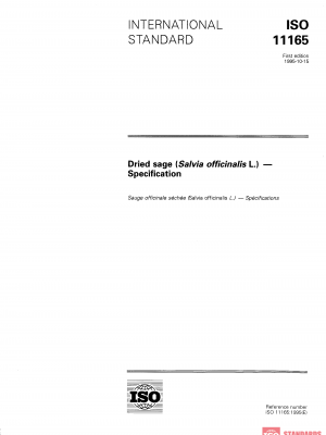 ISO 11165:1995 PDF