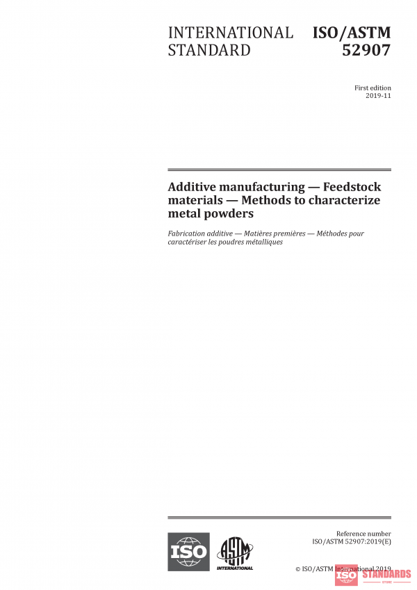 ISO/ASTM 52907:2019 PDF
