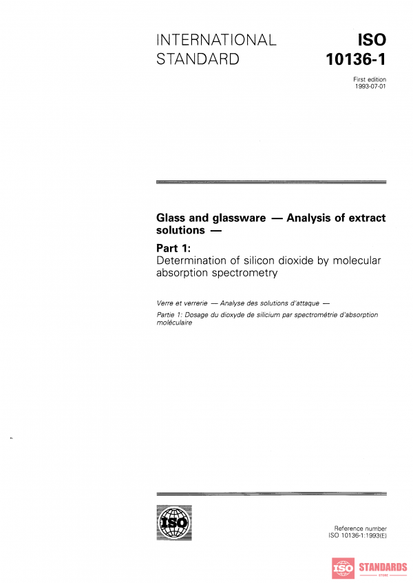 ISO 10136-1:1993 PDF