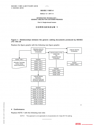 ISO/IEC 11801-4:2017/COR1:2018 PDF