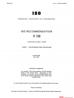 ISO/R 738:1968 PDF