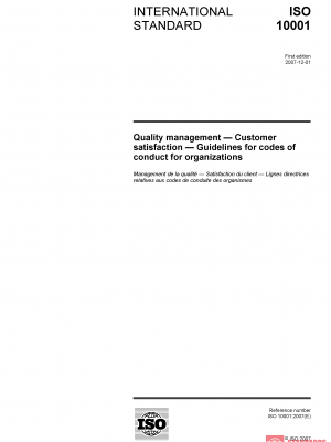 ISO 10001:2007 PDF