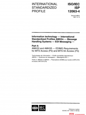 ISO/IEC ISP 12063-4:1997 PDF