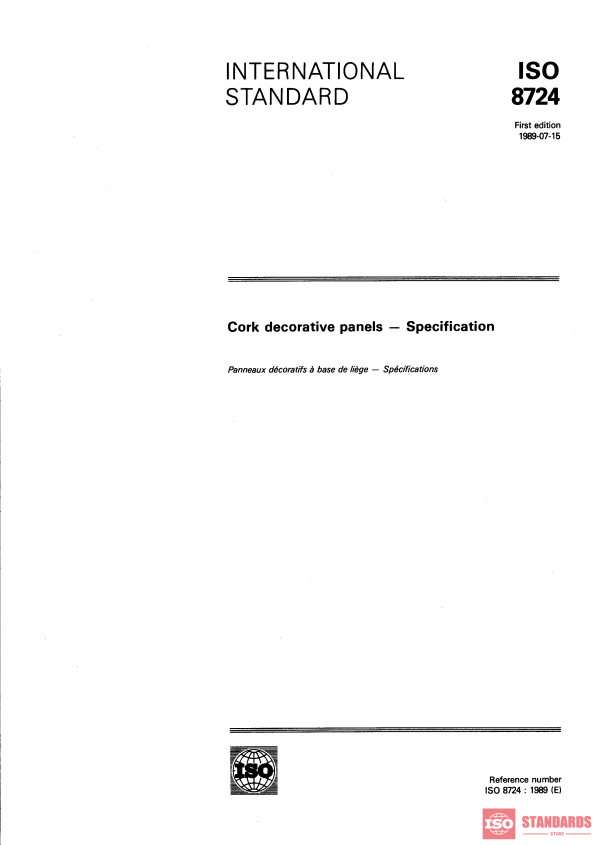 ISO 8724:1989 PDF