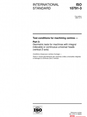 ISO 10791-3:1998 PDF