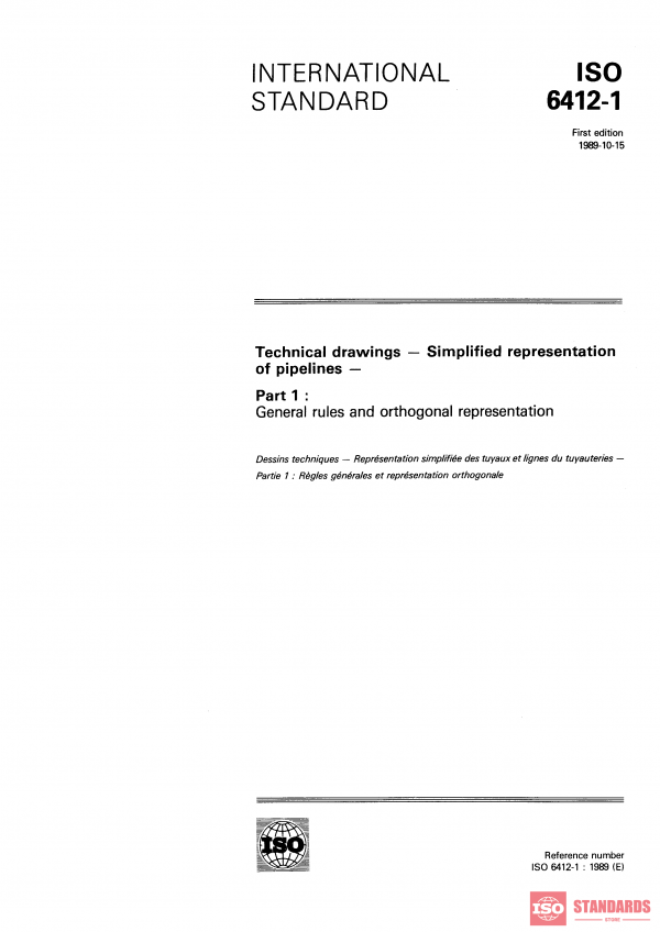 ISO 6412-1:1989 PDF