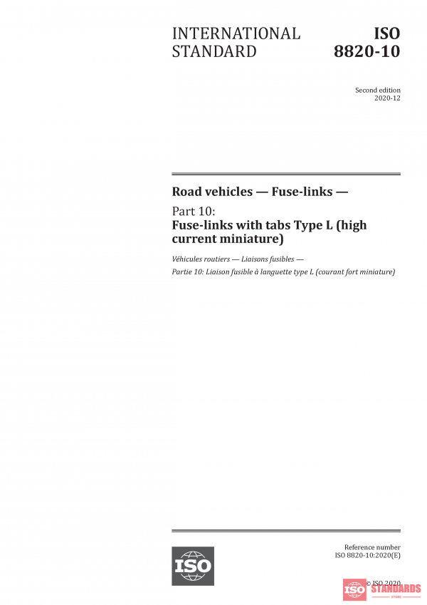 ISO 8820-10:2020 PDF