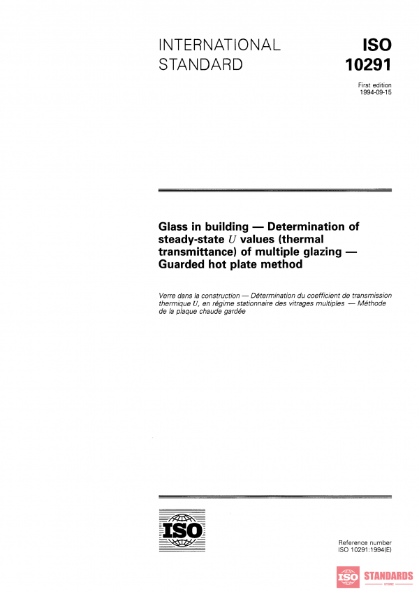 ISO 10291:1994 PDF