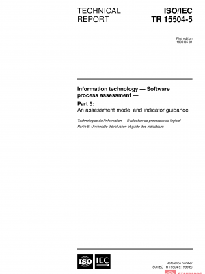 ISO/IEC TR 15504-5:1999 PDF